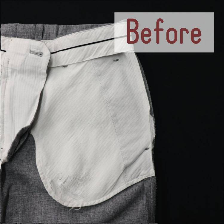 パンツ パーツ交換 ポケット袋部分【納期】当店到着確認後7日後発送