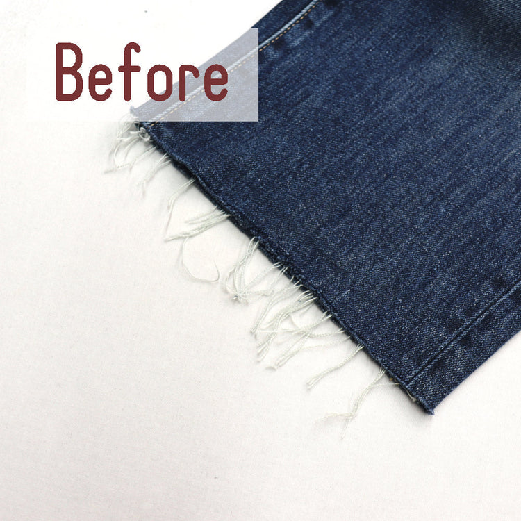 パンツ 丈詰め カットオフ/切りぱなっし【納期】当店到着確認後7日後発送