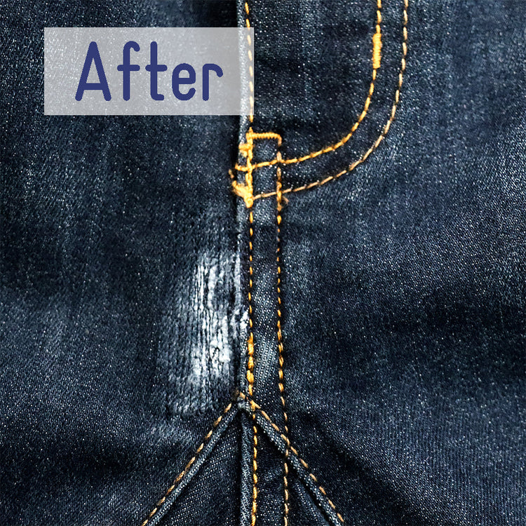 カジュアルパンツ 破れ直し ファスナー下【納期】当店到着確認後7日後発送