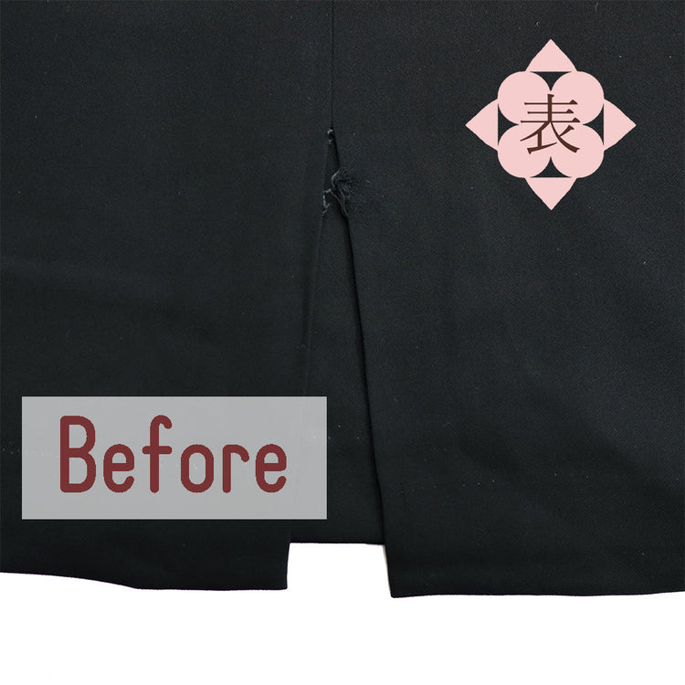 全アイテム 破れ直し スリット/ベンツ【納期】当店到着確認後7日後発送